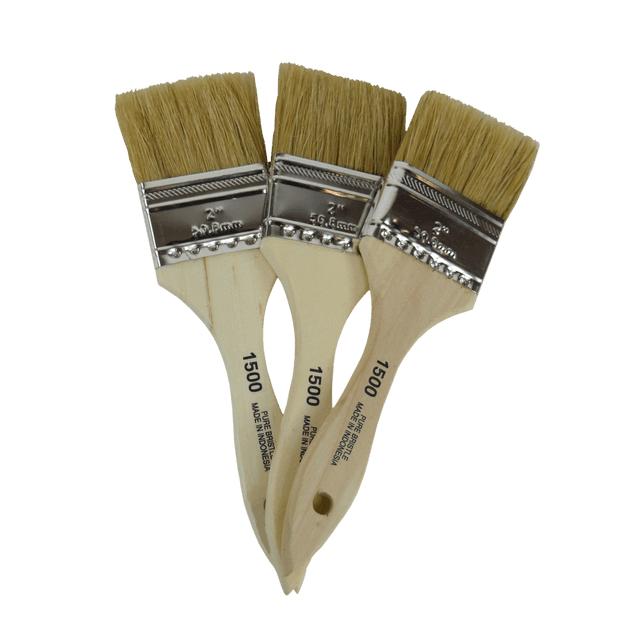 Flat Chip Brush | Pack of 3 | 2" - Vintage Attic Sevenoaks