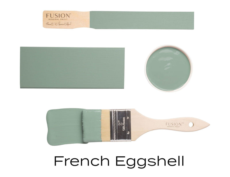 French Eggshell | Pale Green / Blue | 37ml & 500ml - Vintage Attic Sevenoaks