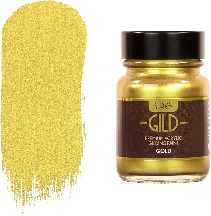SUPER GOLD&nbsp;
Gild Acrylic Enamel Paint
30ml