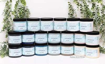 Harbor | Muted Turquoise Blue | All in One Silk Mineral Paint | Dixie Belle Paint | 118ml, 473ml - Vintage Attic Sevenoaks