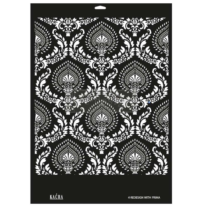 Kacha | Anisa | Stencils | sheet size 18″X25.5″ - Vintage Attic Sevenoaks