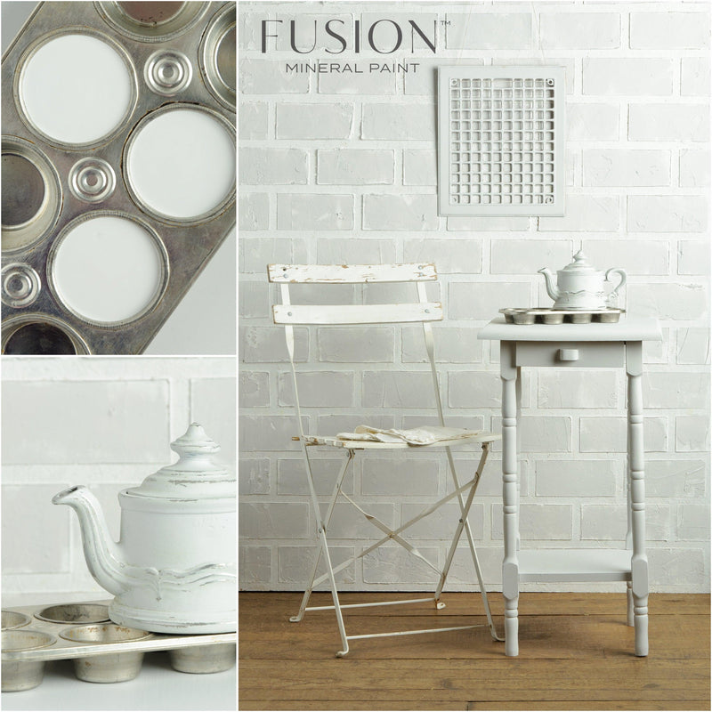 Lamp White | Grey toned White | 37ml & 500ml - Vintage Attic Sevenoaks