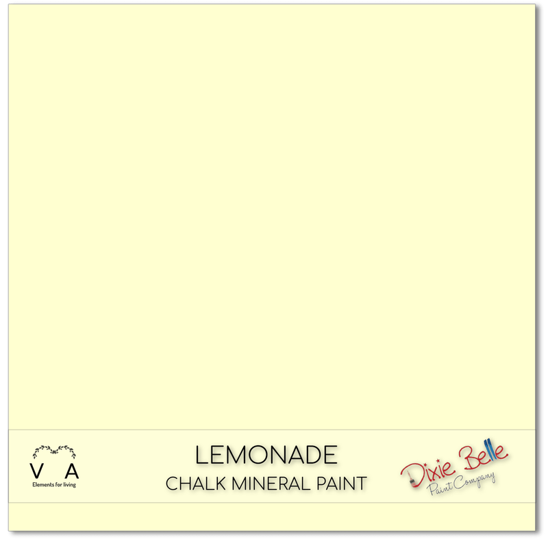 Lemonade | Chalk Mineral Paint | Dixie Belle Paint | 118ml, 236ml 473ml, 946ml - Vintage Attic Sevenoaks