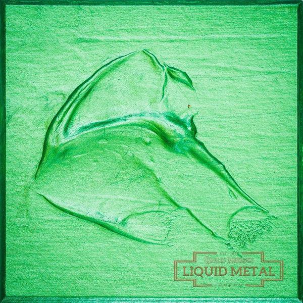 LIQUID METAL PAINT - BRIGHT GREEN- Metallic Paints - Vintage Attic Sevenoaks