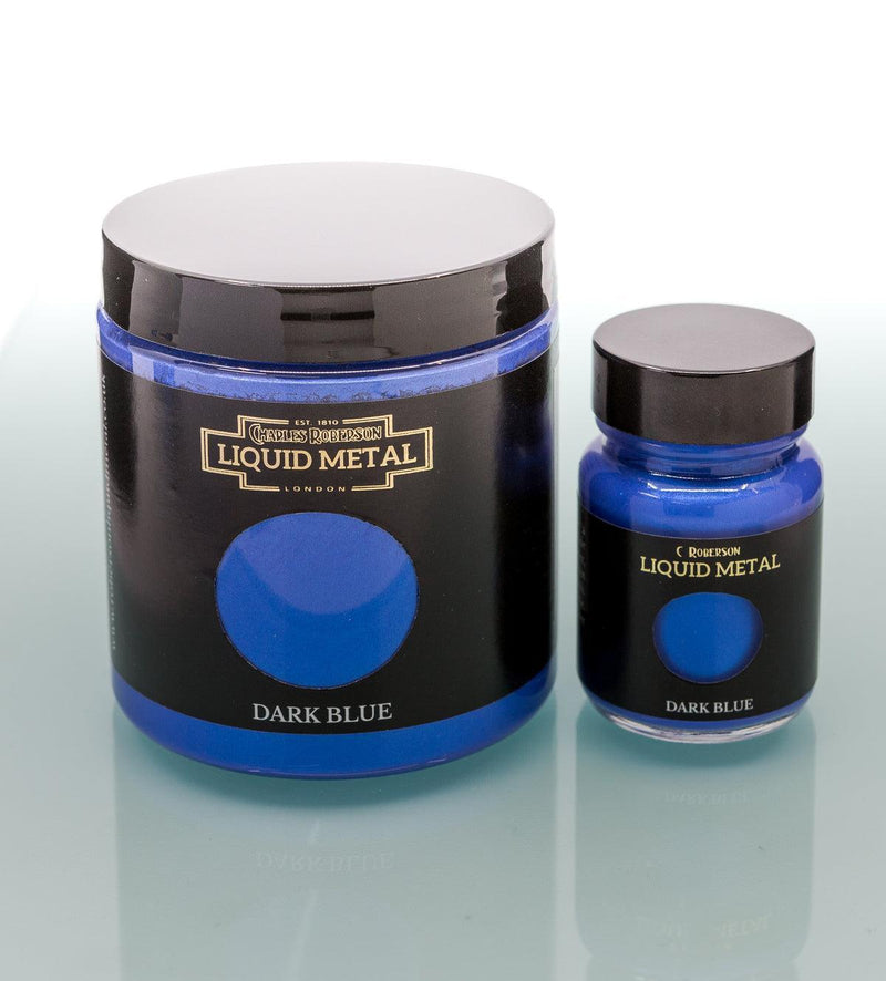 LIQUID METAL PAINT - DARK BLUE- Metallic Paints - Vintage Attic Sevenoaks