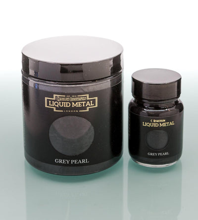 LIQUID METAL PAINT - GREY PEARL - Metallic Paints - Vintage Attic Sevenoaks