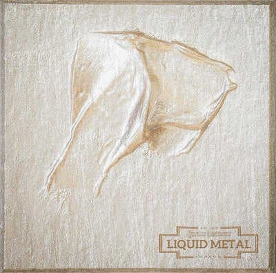 LIQUID METAL PAINT - ICY WHITE SHIMMER - Metallic Paints - Vintage Attic Sevenoaks