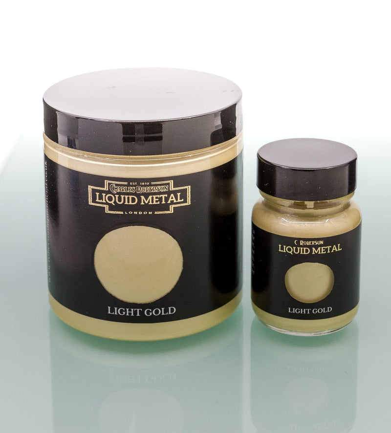 LIQUID METAL PAINT - LIGHT GOLD - Metallic Paints - Vintage Attic Sevenoaks