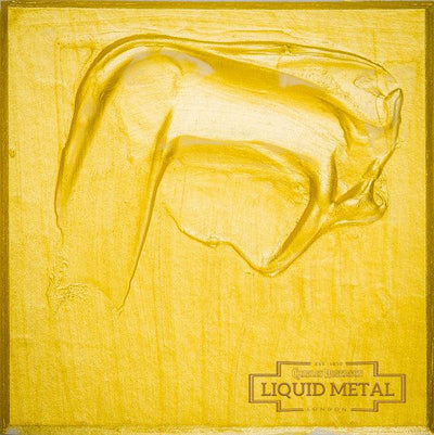 LIQUID METAL PAINT - PEARL YELLOW - Metallic Paints - Vintage Attic Sevenoaks