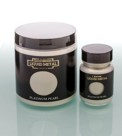 LIQUID METAL PAINT - PLATINUM PEARL - Metallic Paints - Vintage Attic Sevenoaks