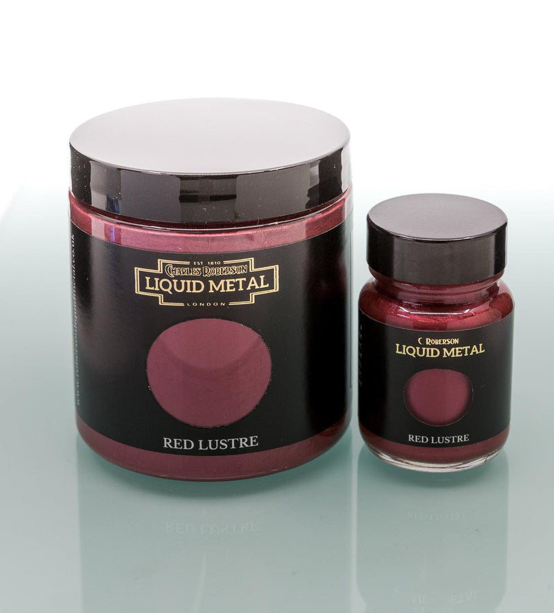 LIQUID METAL PAINT - RED LUSTRE - Metallic Paints - Vintage Attic Sevenoaks