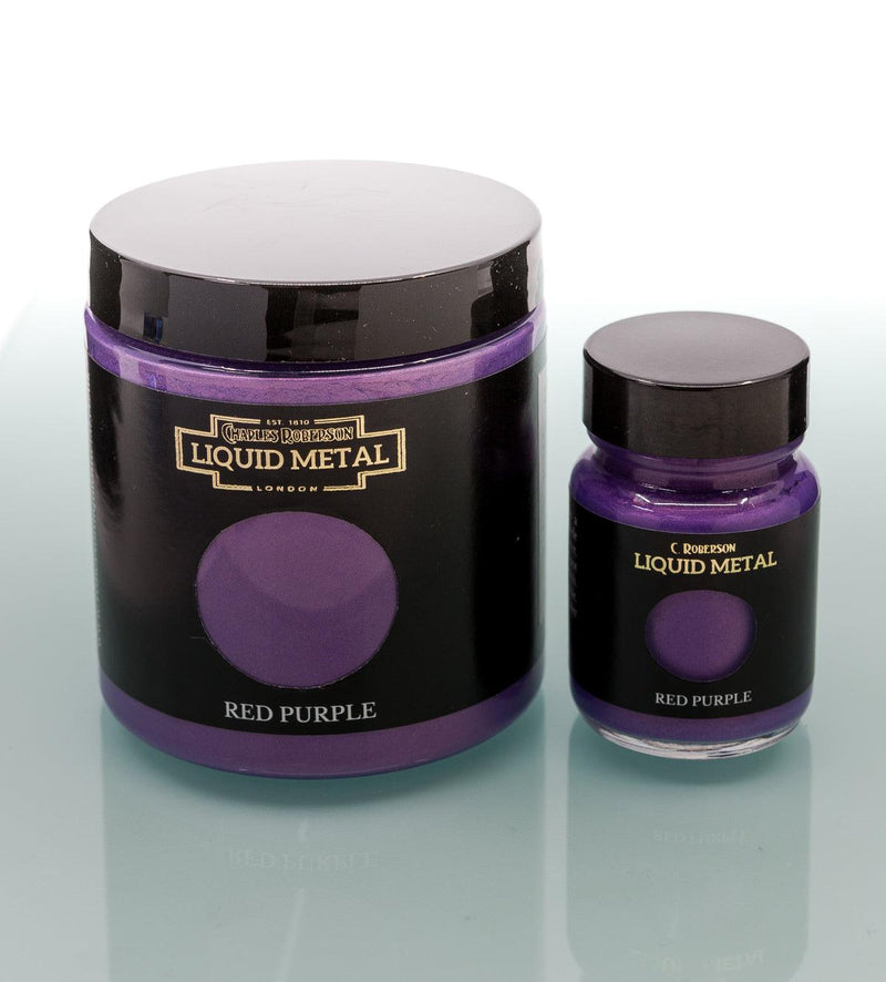 LIQUID METAL PAINT - RED PURPLE - Metallic Paints - Vintage Attic Sevenoaks