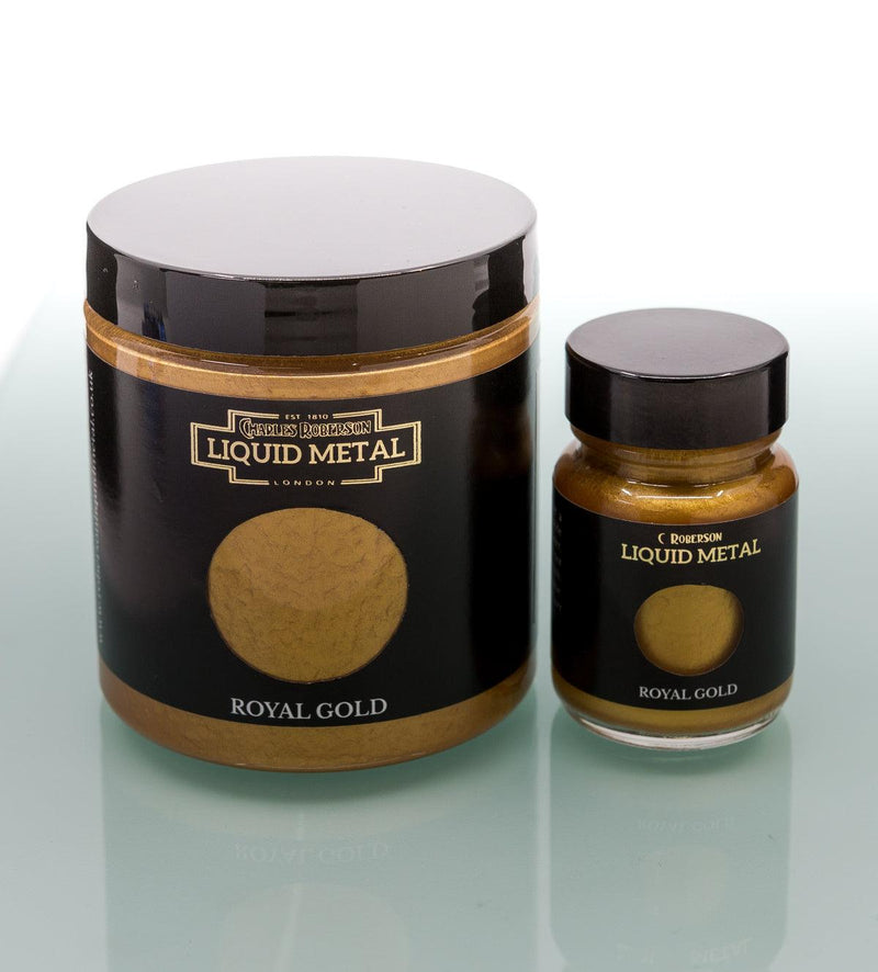 LIQUID METAL PAINT - ROYAL GOLD - Metallic Paints - Vintage Attic Sevenoaks