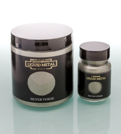 LIQUID METAL PAINT - SILVER VERDE - Metallic Paints - Vintage Attic Sevenoaks