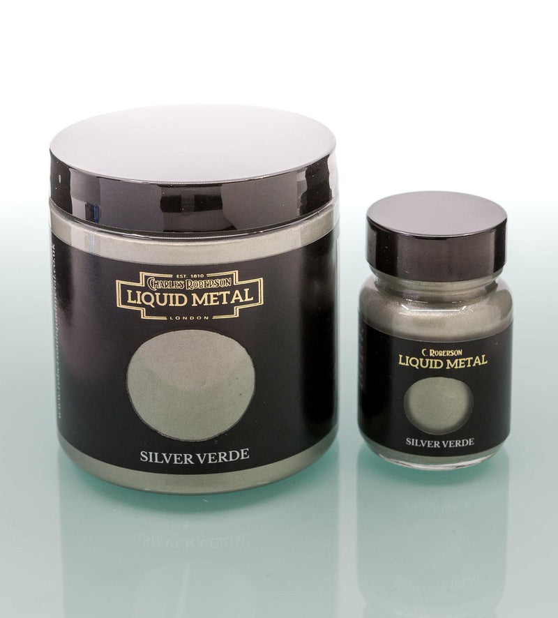 LIQUID METAL PAINT - SILVER VERDE - Metallic Paints - Vintage Attic Sevenoaks