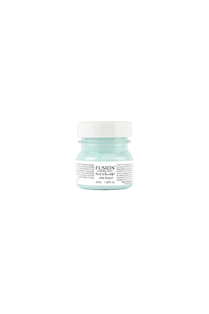 Little Teapot | Pale Turquoise / Aqua | 37ml & 500ml - Vintage Attic Sevenoaks
