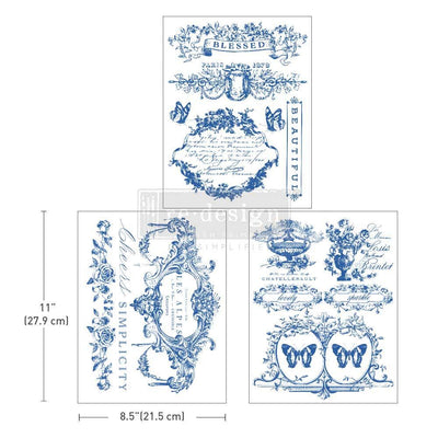 Lovely Labels | Midi Transfer | 8.5" X 11" 3 SHEETS - Vintage Attic Sevenoaks