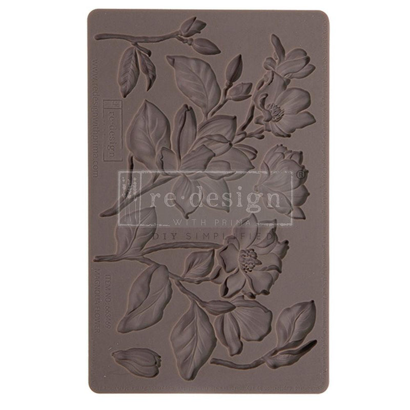 Magnolia Blooms | Decor Mould | 5" X 8" - Vintage Attic Sevenoaks