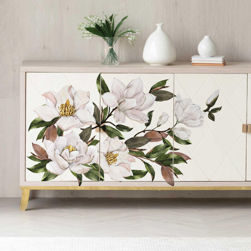 Magnolia | Decor Transfer | 24" X 35" - Vintage Attic Sevenoaks