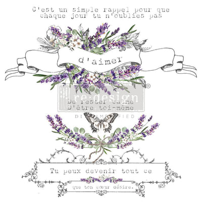 Maison De Paris | Maxi Transfer | 12" X 12" 2 SHEETS - Vintage Attic Sevenoaks