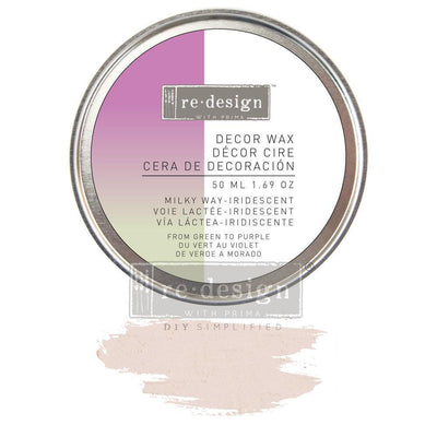 'Milky Way' | Violet Iridescent Decor Wax | Redesign With Prima | 50ml - Vintage Attic Sevenoaks