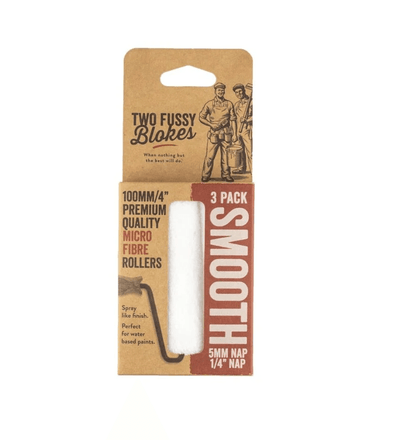 Mini Roller Sleeves Smooth | Two Fussy Blokes | size 4" with 5mm - Vintage Attic Sevenoaks