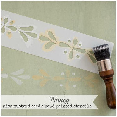 MISS MUSTARD SEED'S STENCIL - NANCY - Vintage Attic Sevenoaks