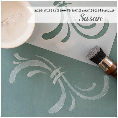 MISS MUSTARD SEED'S STENCIL - SUSAN - Vintage Attic Sevenoaks