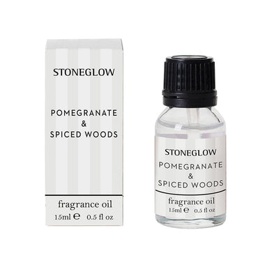 Modern Classic - Pomegranate & Spiced Woods Fragrance Oil 15ml - Stoneglow - Vintage Attic Sevenoaks