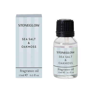 Modern Classic - Sea Salt & Oakmoss Fragrance Oil 15ml - Stoneglow - Vintage Attic Sevenoaks