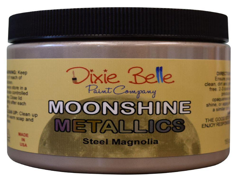 Moonshine Metallic Paint | Dixie Belle Paint | 118ml smaller pot - Vintage Attic Sevenoaks