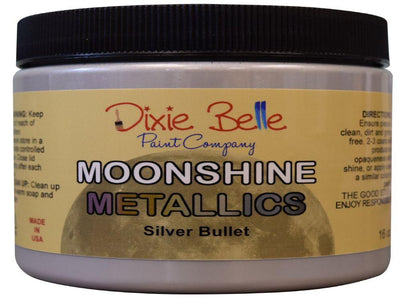 Moonshine Metallic Paint | Dixie Belle Paint | 473ml - Vintage Attic Sevenoaks