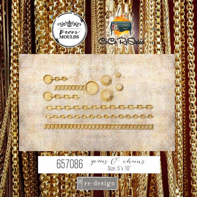 Moulds | Redesign With Prima | GEMS & CHAINS - CECE RESTYLED - Vintage Attic Sevenoaks