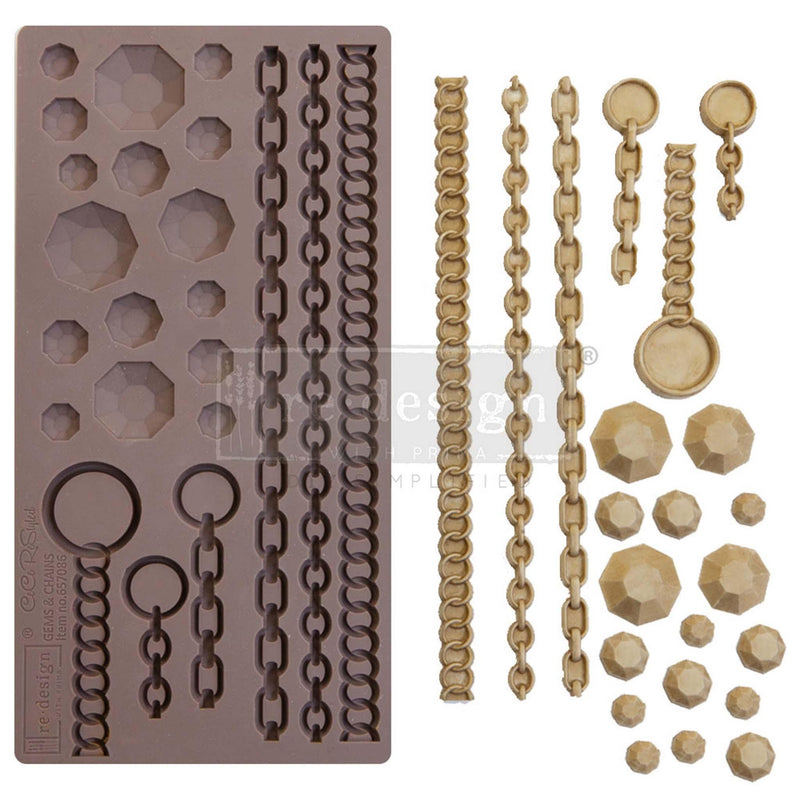 Moulds | Redesign With Prima | GEMS & CHAINS - CECE RESTYLED - Vintage Attic Sevenoaks