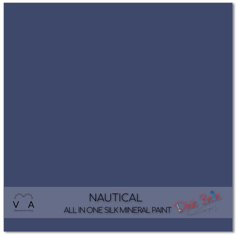 Nautical | Blue | All in One Silk Mineral Paint | Dixie Belle Paint | 118ml, 473ml - Vintage Attic Sevenoaks