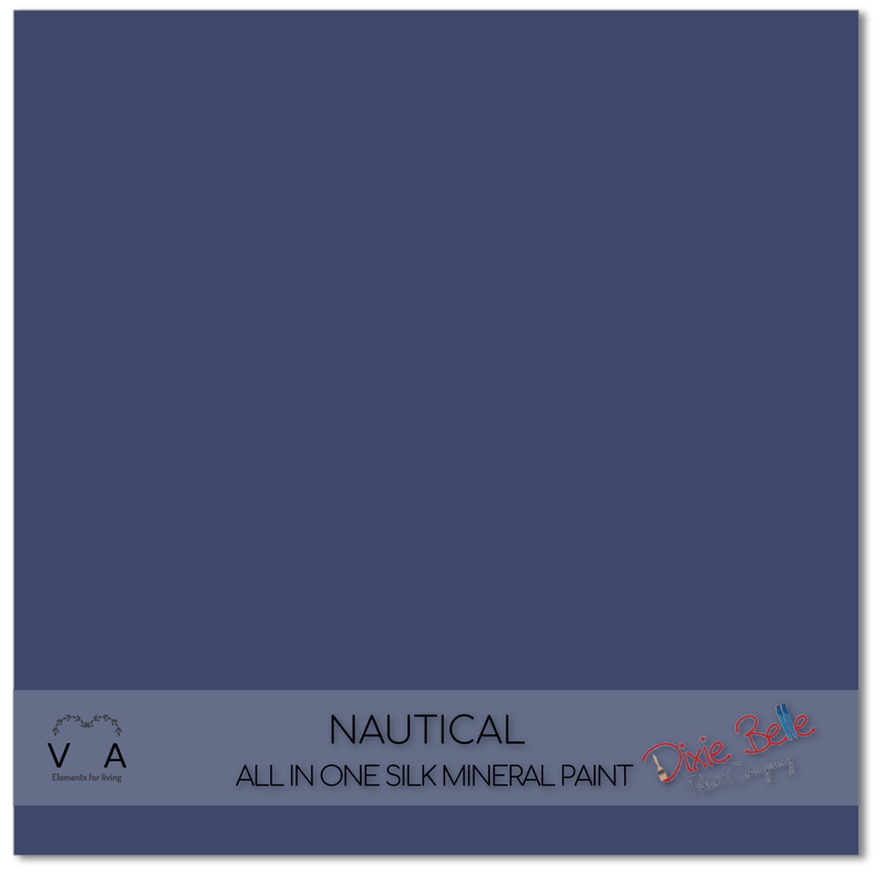 Nautical | Blue | All in One Silk Mineral Paint | Dixie Belle Paint | 118ml, 473ml - Vintage Attic Sevenoaks