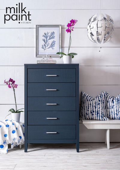 Night Swim - MILK PAINT by Fusion™ Darkest Midnight Blue - Vintage Attic Sevenoaks