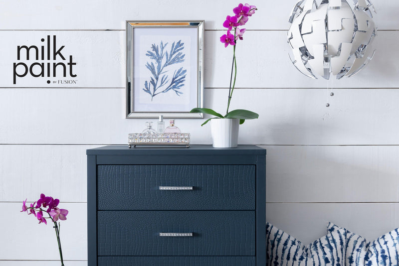 Night Swim - MILK PAINT by Fusion™ Darkest Midnight Blue - Vintage Attic Sevenoaks