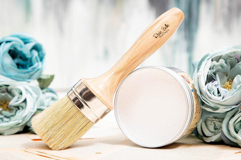 LA PETITE BRUSH, Dixie Belle Paint Brush, Natural Bristle Paint Brush,  Furniture Paint Brush