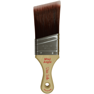 Paint Brushes & Tools | Dixie Belle Products | MINI ANGLE SYNTHETIC BRUSH - Vintage Attic Sevenoaks