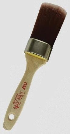 Paint Brushes & Tools | Dixie Belle Products | OVAL MEDIUM SYNTHETIC BRUSH - Vintage Attic Sevenoaks