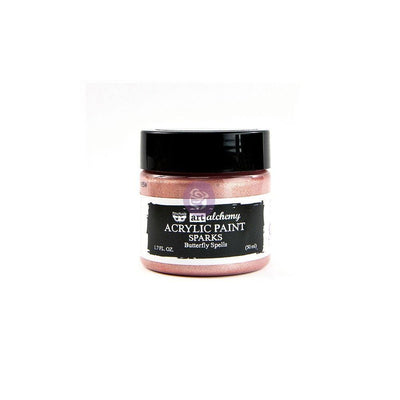 Paints | Metallic Paint | Art Alchemy | Sparks | BUTTERLY SPELLS | 1.7 fl. oz (50ml) - Vintage Attic Sevenoaks