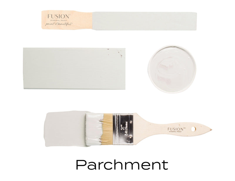 Parchment | Off White | Fusion Mineral Paint | 37ml & 500ml - Vintage Attic Sevenoaks