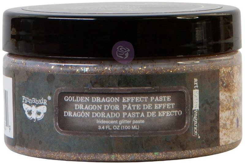 Paste | Iridescent Glitter Effect Paste | Re-Design Prima Decor | GOLDEN DRAGON - Vintage Attic Sevenoaks