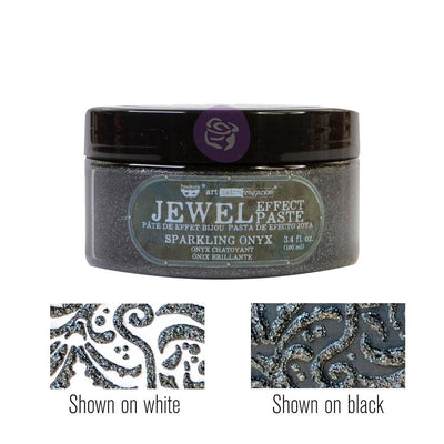 Pastes | Jewel Texture pastes | Prima Art Extravagance | choose from silver / gold / rose / amber / blue / onyx 100ml - Vintage Attic Sevenoaks