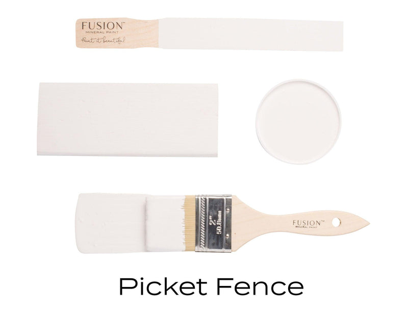 Picket Fence | Bright White | 37ml & 500ml - Vintage Attic Sevenoaks