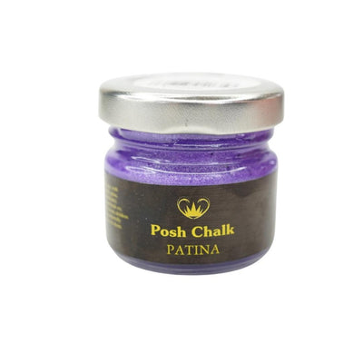 Posh Chalk Paint | Aqua Patina Metallic Shading Wax - VIOLET - Vintage Attic Sevenoaks