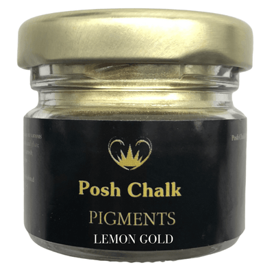 Posh Chalk Paint | Pigment Powders - LEMON GOLD - Vintage Attic Sevenoaks