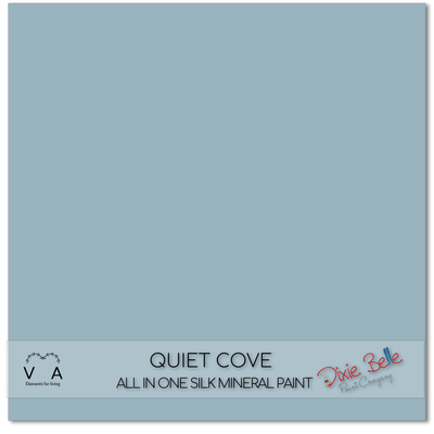 Quiet Cove | Blue | All in One Silk Mineral Paint | Dixie Belle Paint | 118ml, 473ml - Vintage Attic Sevenoaks