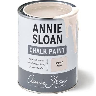 ROCOCO WHITE | Annie Sloan | Chalk Paint | 120ml, 500ml, 1L